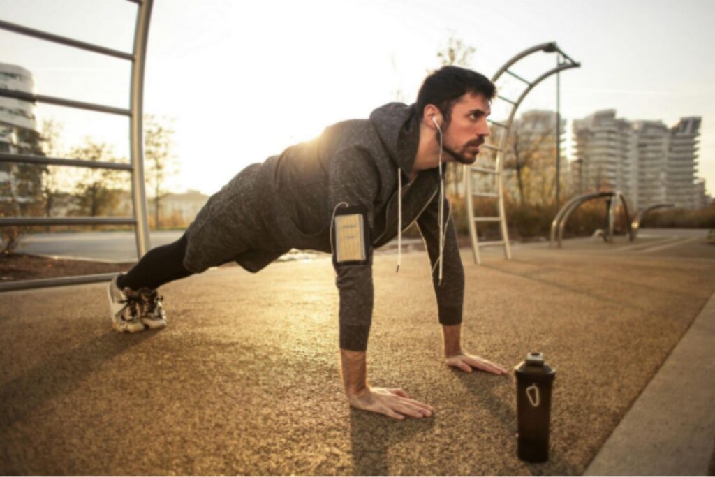 Testosterone Therapy: A Treatment Avenue for Low Libido a man with stamina exercising